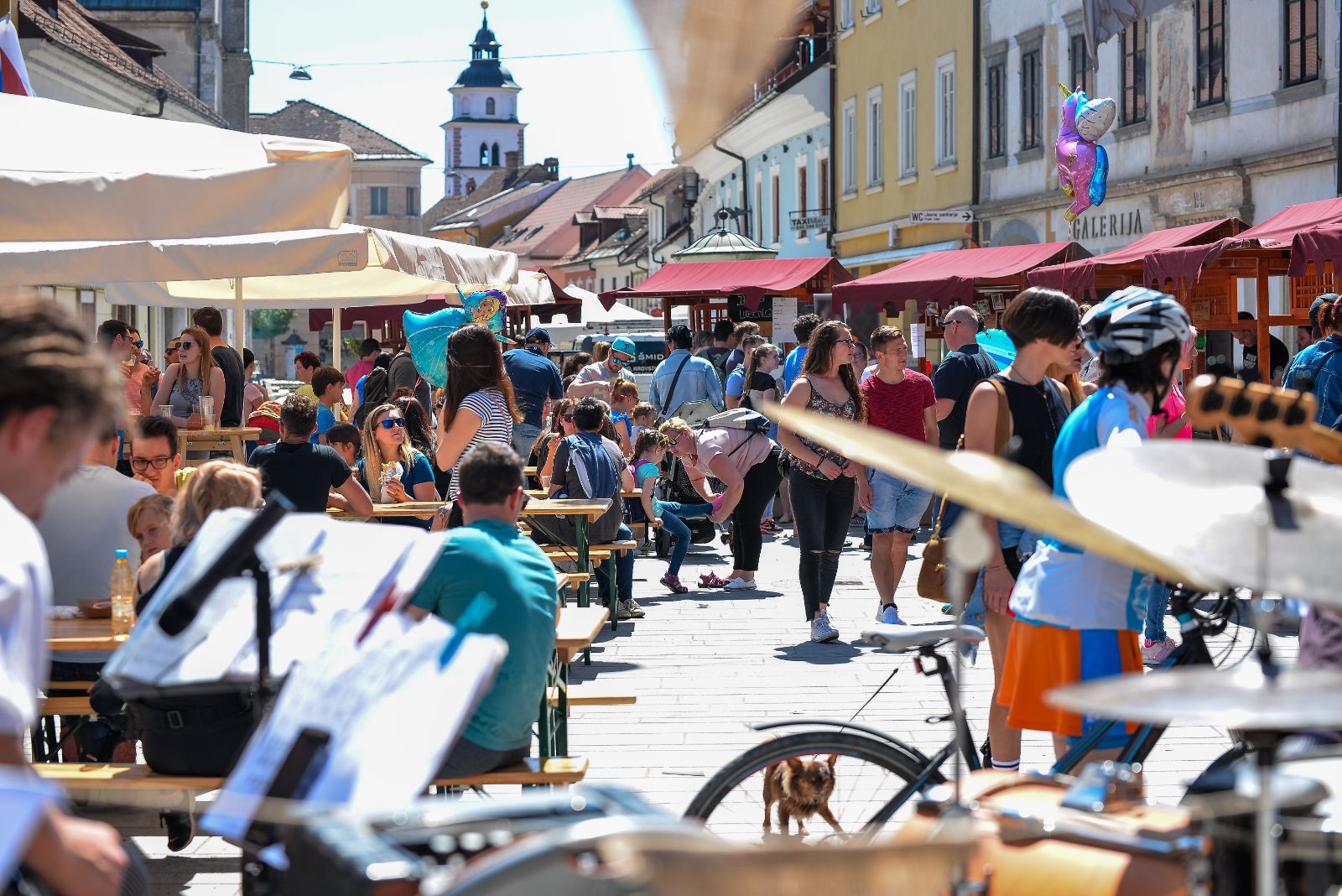 V Kranju se obeta pestro kulinarično poletje. Foto: Primož Pičulin / arhiv Zavoda za turizem in kulturo Kranj